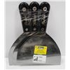 Image 1 : LOT OF 3 RICHARD 6" FLEXIBLE TAPING KNIVES