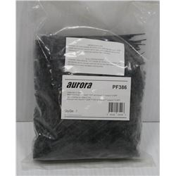 BAG OF AURORA 4" BLACK CABLE TIES APPROX. 200