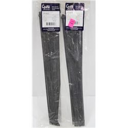 2 BAGS OF GROTE 14.6" NYLON CABLE TIES 25PCS PER