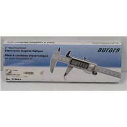 AURORA 8" STAINLESS ELECTRONIC DIGITAL CALIPER