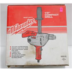 MILWAUKEE HEAVY DUTY 1/2" COMPACT DRILL