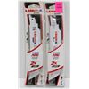 Image 1 : 2 PACKS OF LENOX 6" 18TPI CURVED SAWZALL BLADES 5