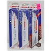 Image 1 : 3 PACKS OF LENOX 6" 18TPI SAWZALL BLADES BI-METAL