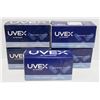 Image 1 : LOT OF 5 PAIR OF UVEX SAFETY GOGGLES