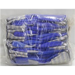 BUNDLE OF 12 WELDERS BLUE SHIELD GLOVES