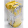 Image 1 : BUNDLE OF 6 SPLIT COW HIDE GLOVES YELLOW SIZE 2XL