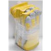 Image 1 : BUNDLE OF 6 SPLIT COW HIDE GLOVES YELLOW SIZE 2XL