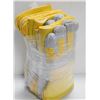 Image 1 : BUNDLE OF 6 SPLIT COW HIDE GLOVES YELLOW SIZE 2XL