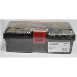 AURORA TOOL BOX WITH 1 TRAY 15" X 7" X 5.5"