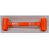 Image 1 : LOT OF 2 ORANGE RUBBER MALLETS