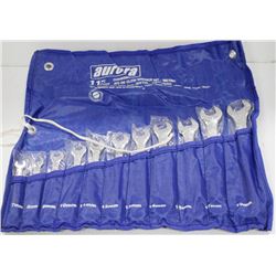 AURORA 11 PIECE METRIC WRENCH SET WITH POUCH