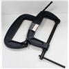 Image 1 : LOT OF TWO 6" METAL C-CLAMPS