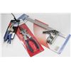 Image 1 : NEW 3PC TOOL LOT, LOCKING PLIERS/ MIG PLIERS &