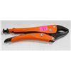 Image 1 : GRIP-ON 8" LOCKING PLIERS STRAIGHT JAW