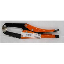 GRIP-ON 12" LOCKING SLIM C-CLAMP PLIERS