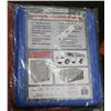 Image 1 : KLETON STANDARD DUTY BLUE TARP 10FT X 12FT