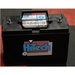 HITECH 12VT MARINE BATTERY; TOP POST/ PART# 24M6