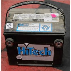 HITECH 12VT  BATTERY; SIDE POST/ PART# 775MF