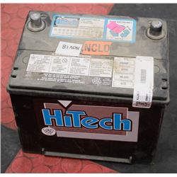 HITECH 12VT  BATTERY; TOP POST/ PART# 586MF