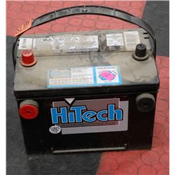 HITECH 12VT  BATTERY; TOP POST/ PART# 778DT