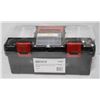 Image 1 : AURORA BLACK TOOL BOX W/ 2 TRAYS & PARTS BOX