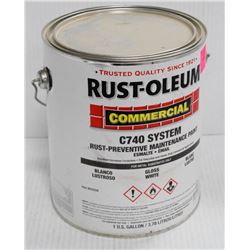 RUSTOLEUM 1 GALLON PAIL OF COMMERCIAL C740