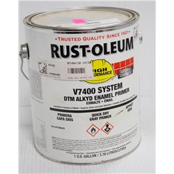 RUSTOLEUM 1 GALLON PAIL OF HIGH PREFORMANCE V7400