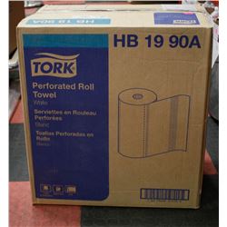 CASE OF TORK 2PLY PERFERATED ROLL TOWEL