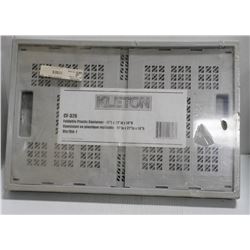 KLETON FOLDABLE PLASTIC CONTAINER 11 X 21 X 14