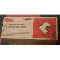 CASE OF 6 SCRIM REINFORCED WIPER DISPENSER BOXES