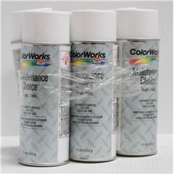 6 PACK OF COLORWORKS MAINTENANCE CHOICE ENAMEL