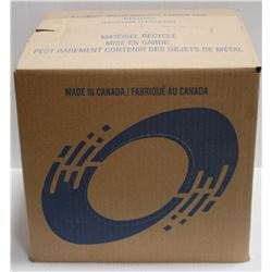 10LB BOX OF WHITE TERRY RAGS