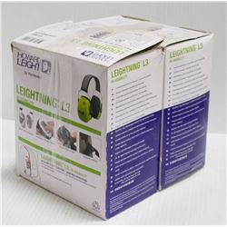 2 PR OF HONEYWELL LIGHTENING L3 HI VIS NOISE