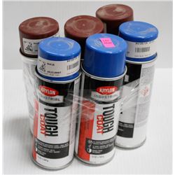 3 CANS OF KRYON INDUSTRIAL TOUGH COAT ACRYLIC