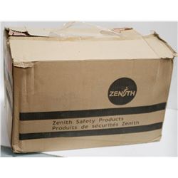 BOX OF 25 ZENITH MICRO POROUS COVERALLS; WHITE