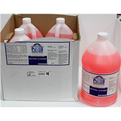 CASE OF FOUR 4L NIS COMMERCIAL NEUTRAL CLEANER