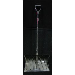 AURORA 19" SNOW SHOVEL; BLACK