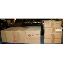 SHELF FULL OF NEW ASSORTED BALDWIN AIR FILTERS