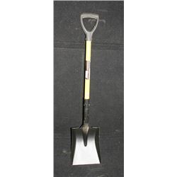 AURORA SQUARE HEAD SHORT HANDLE SHOVEL