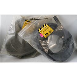 LOT OF 2 TA TECHSPAN SPLIT LOOM 3/4" BLACK