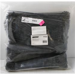 AURORA 1000PC 11" PF392 BLACK CABLE TIES