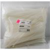 Image 1 : AURORA 1000PC 11" PF391 WHITE CABLE TIES