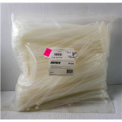 AURORA 1000PC 11" PF391 WHITE CABLE TIES