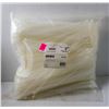 Image 1 : AURORA 1000PC 11" PF391 WHITE CABLE TIES