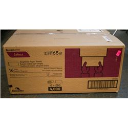 CASE OF 16PKS CASCADES SINGLE FOLD PAPER TOWELS