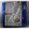 Image 1 : KLETON 20FT X 30FT STANDARD DUTY BLUE POLYETHLYENE