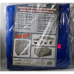 KLETON 20FT X 30FT STANDARD DUTY BLUE POLYETHLYENE