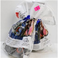 LOT OF 2- 3M 6300/07026 HALF FACEPEICE RESPIRATOR