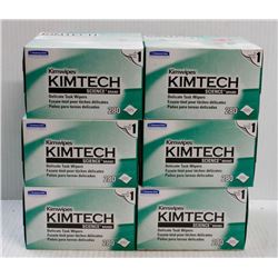 BUNDLE OF 6- 280PC "KIMWIPES" DELICATE TASK WIPERS