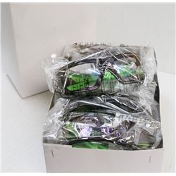 BOX OF 12 ZENITH  Z2500 SERIES SAFETY GLASSES